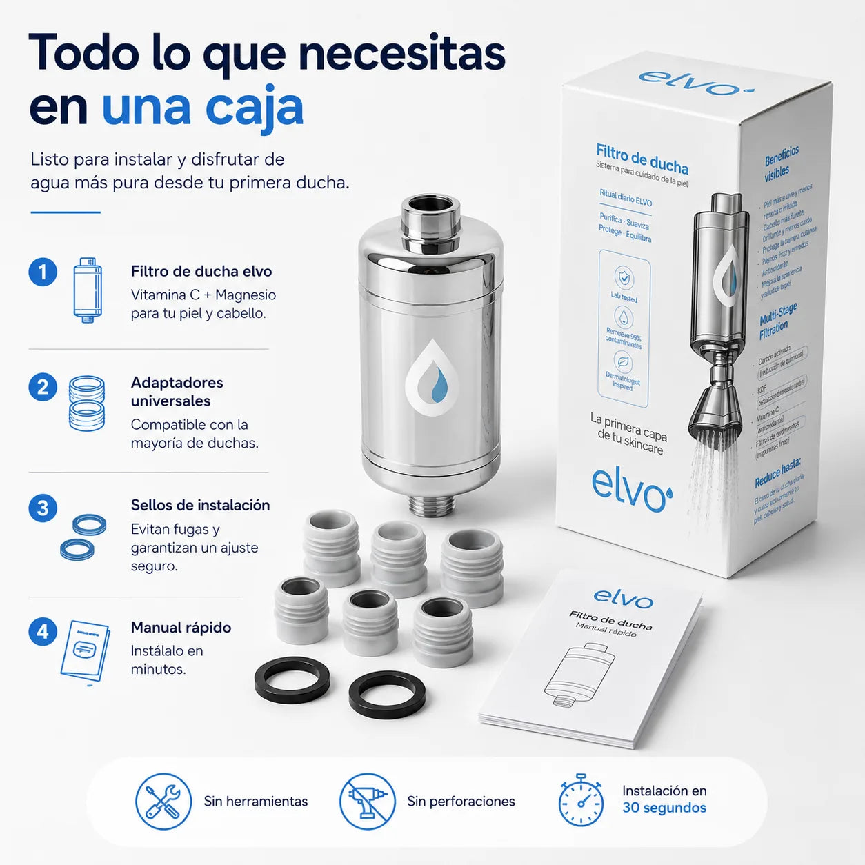 Filtro de Ducha elvo Shower Filter - Ritual