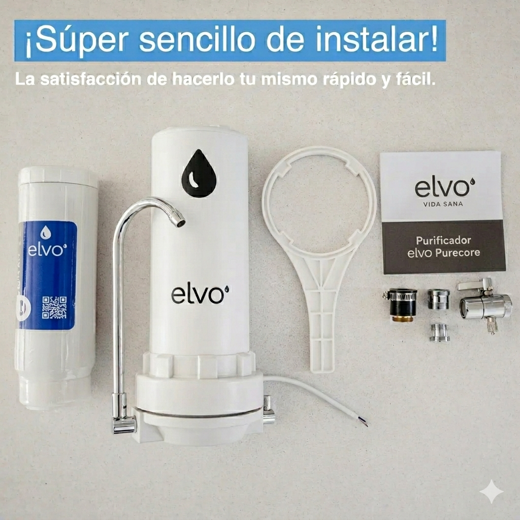 Purificador Sobre Mesada elvo PureCore