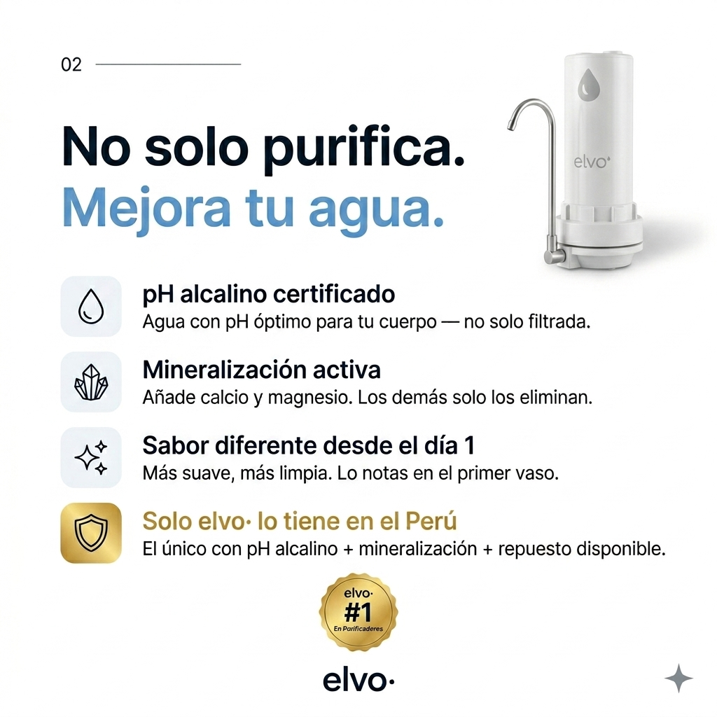Purificador Sobre Mesada elvo PureCore