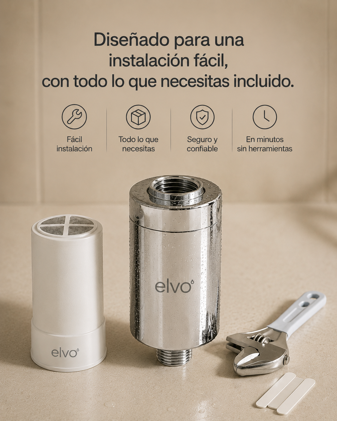 Filtro de Ducha elvo Ritual