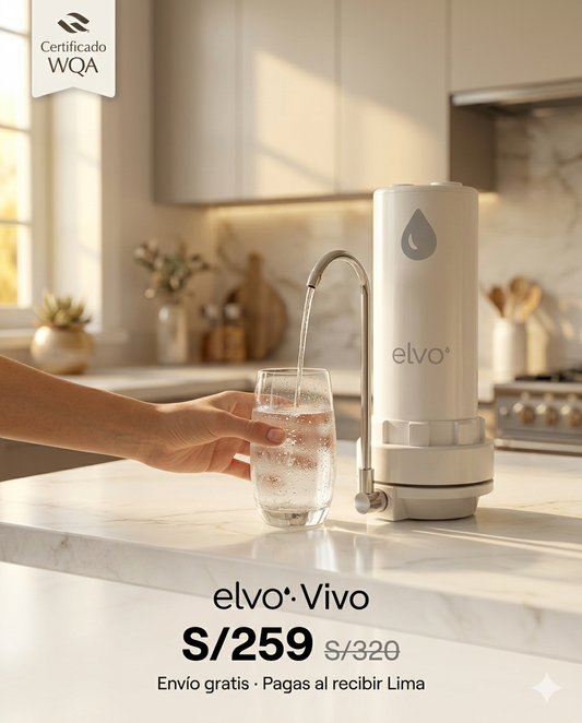 elvo· Vivo — Purificador de Agua con Magnesio Directo al Caño