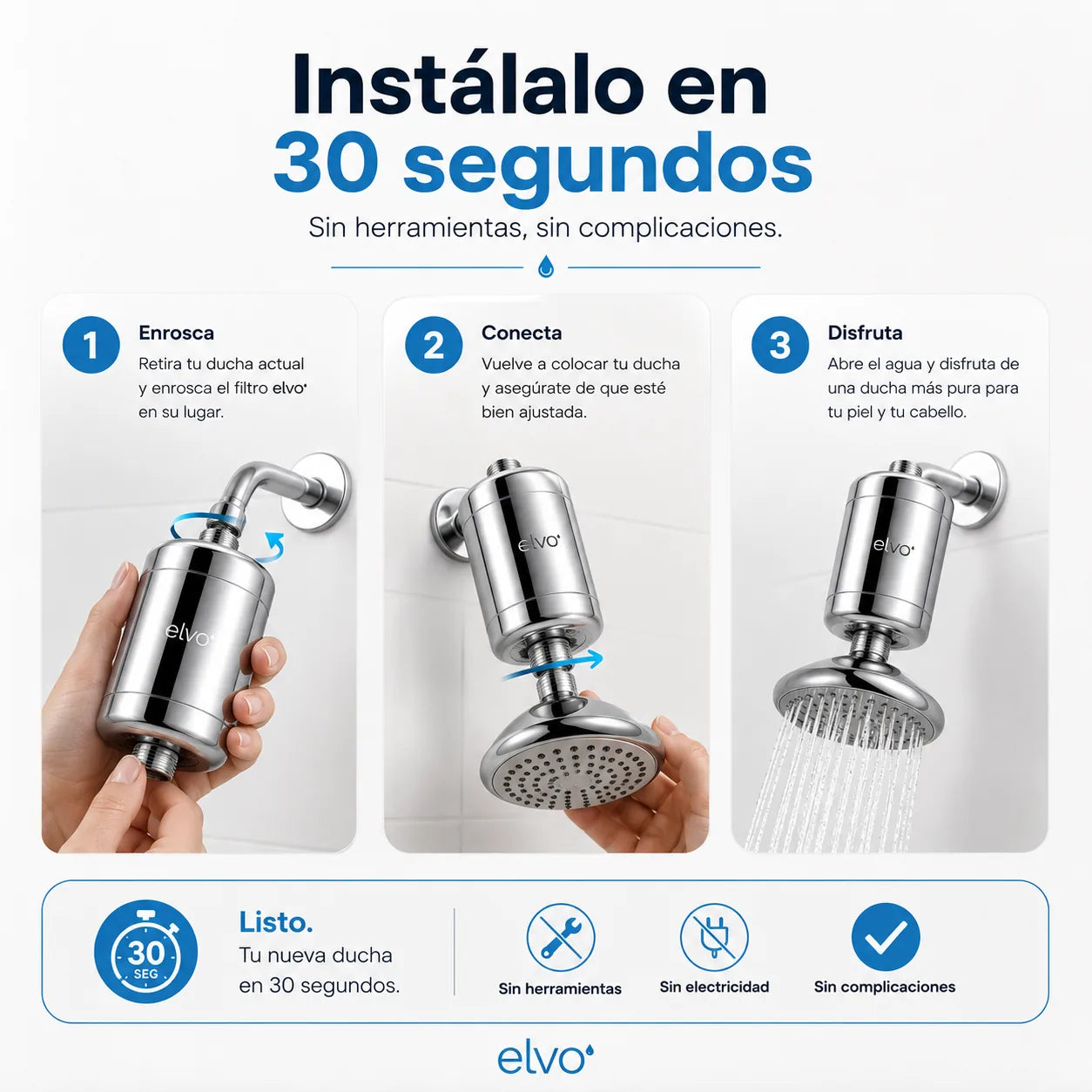 Filtro de Ducha elvo Shower Filter - Ritual